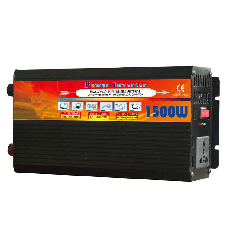 1500W 12V 24V 48V Car Power Modified Sine Wave Inverter With USB Output