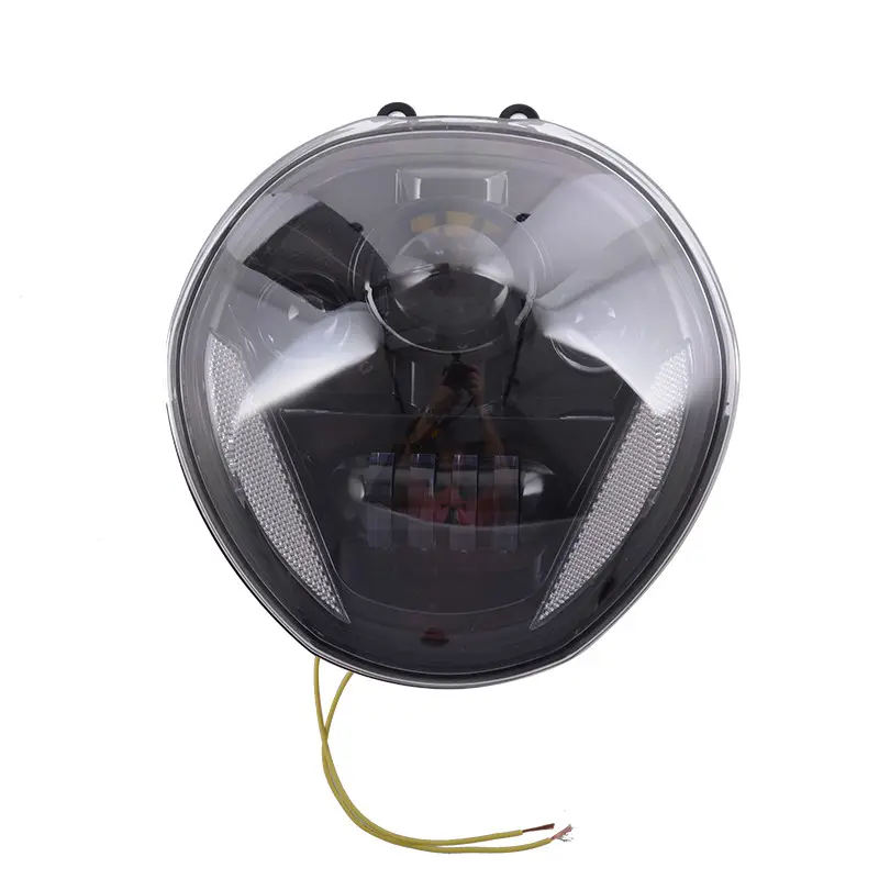 black bright LED Projection Headlight for D-ucati Monster 821/1200