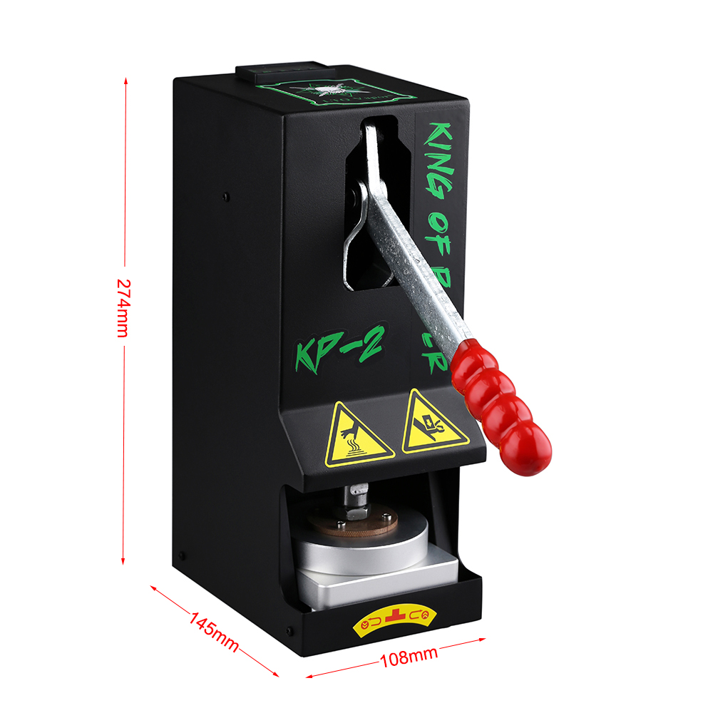 2019 двойные нагревательные пластины канифоль LTQ KP-2 Mini Dab тепловой пресс высокого качества