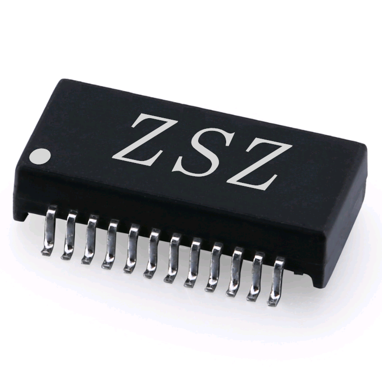 Бесплатный образец 10/100/1000Base-T 24-контактный Lan трансформатор для IC модулей NS892407