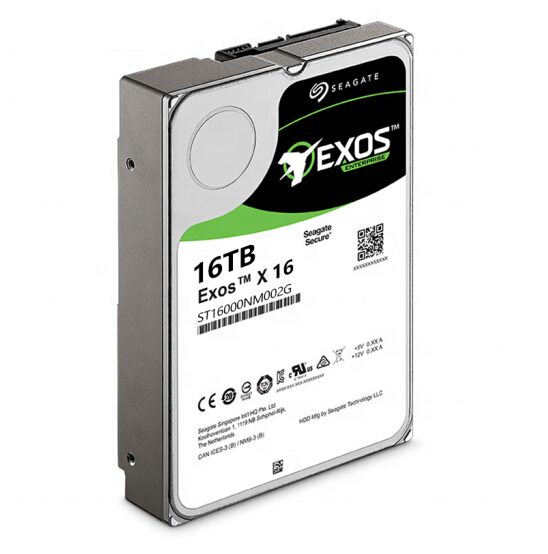 Оригинальный ST16000NM002G 16 ТБ Exos X16 7200 об/мин 12 ГБ/сек. SAS 3,5 "Внутренний жесткий диск голой езды на автомобиле