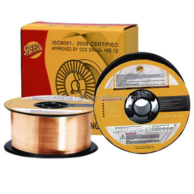 ER70s-6 welding wire,copper coated Mig weld wire, SG2 G3Si1 70s-6 CO2 gas shield ER70s-6 sold wire