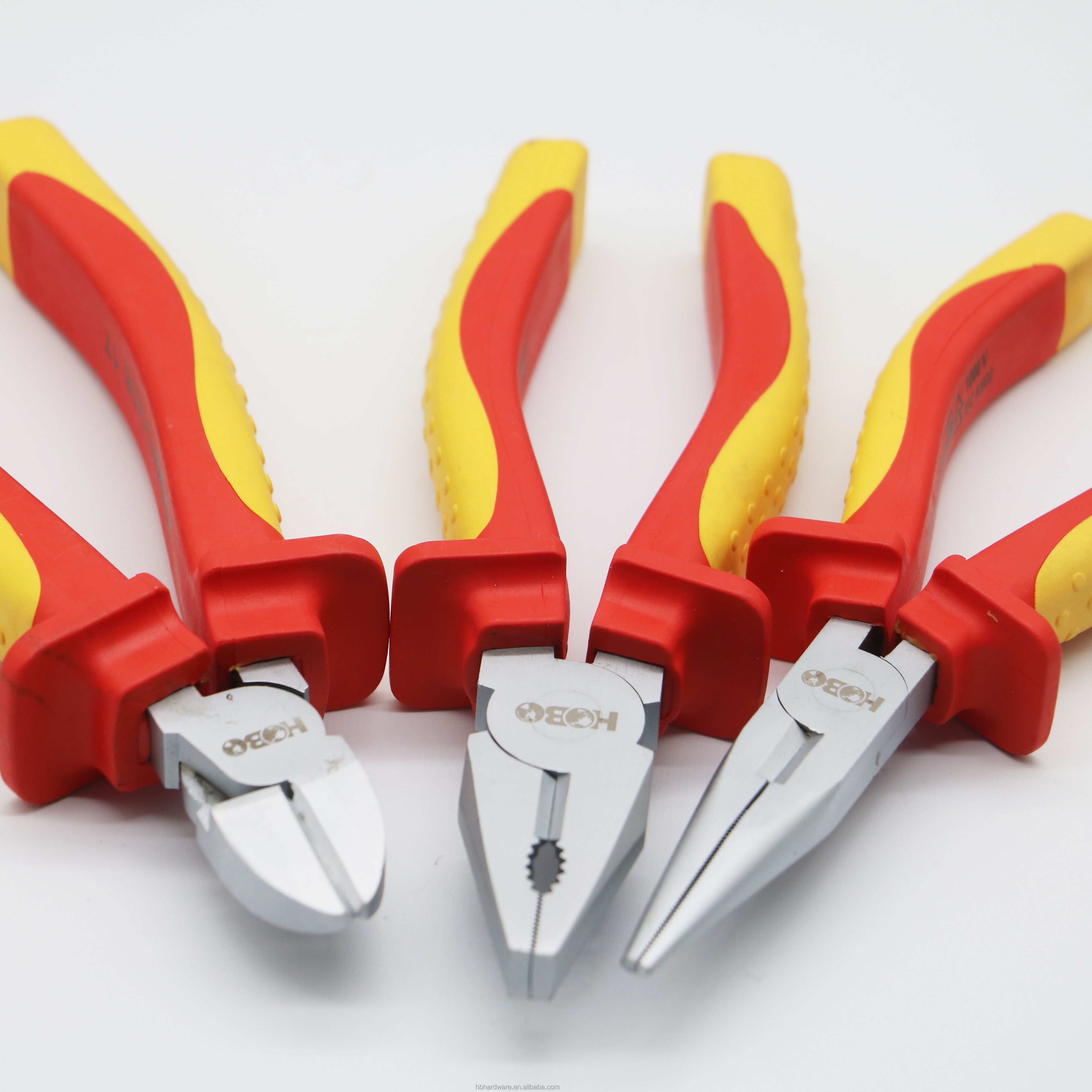 insulated high quality professional set 5 pcs combination vde pliers
