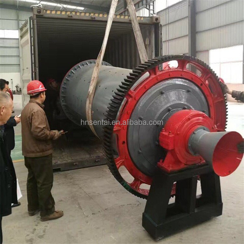 New Double and Single Chamber Ball Mill Machine for Mine Grinding Beneficiation Production Line Featuring a Key Motor