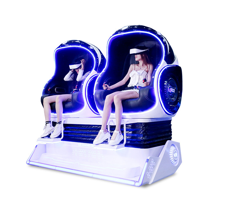 Earn Money Two Seats Classic 9D VR Egg Cinema VR Machine For Amusement Park