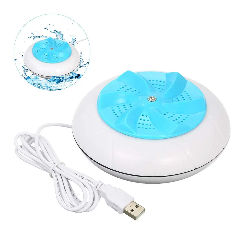 Epsilon-Mini Ultrasound Turbo Washer, Portable Washing Machine для Underwear, Panties, Socks Cleaning, Travel