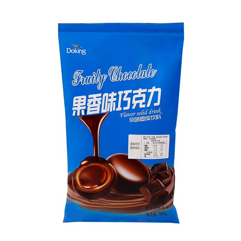 Doking Brand Fruity Instant 3-in-1 hot chocolate powder