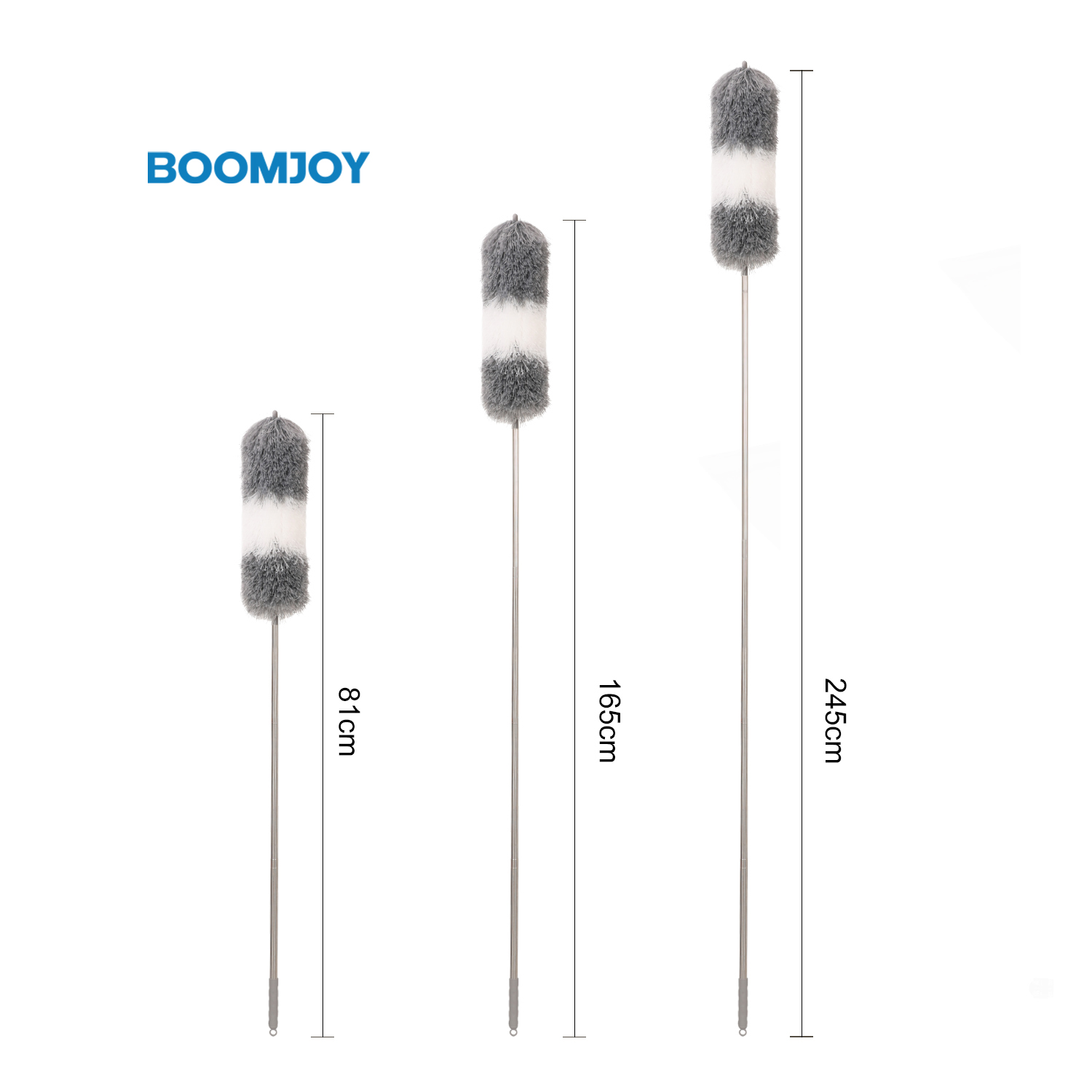 Раздвижной Мягкий очищающий Пыльник BOOMJOY L7 для всех ситуаций, максимальная длина 96 дюймов
