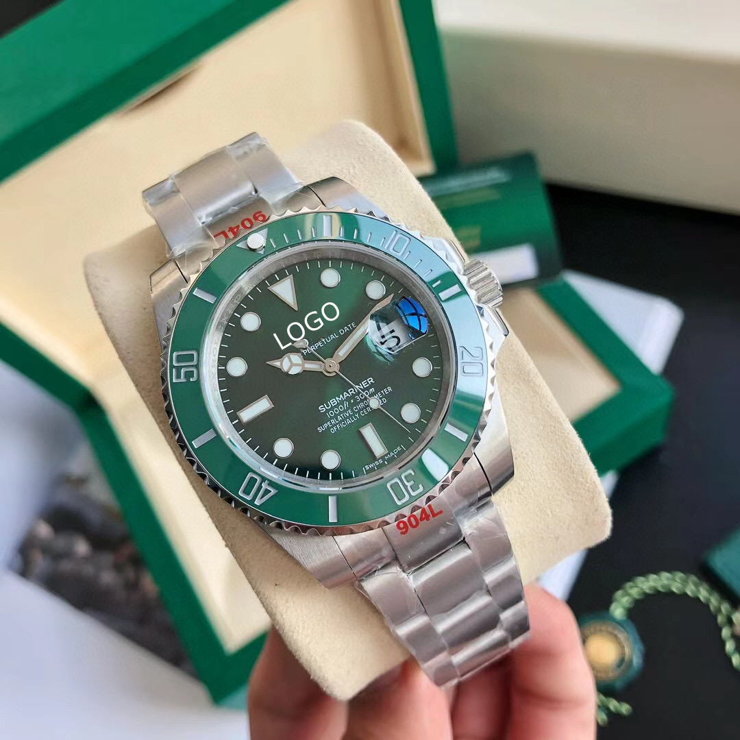 Мужские наручные часы из нержавеющей стали reloj ночное видение сапфировое зеркало стекло автоматический механизм механические часы