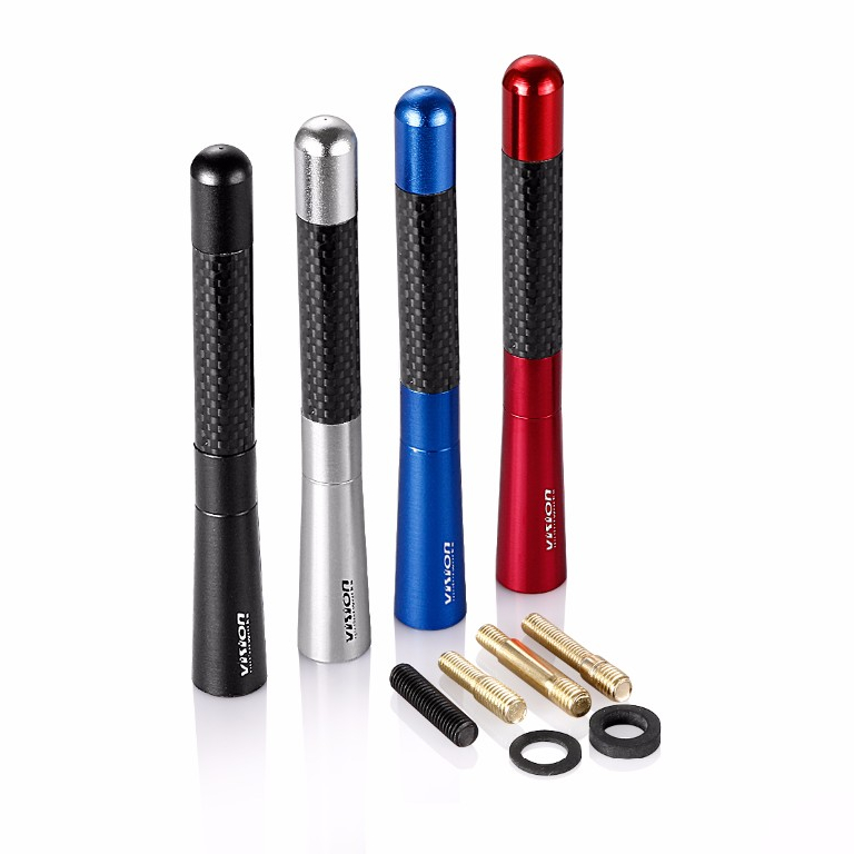 New 12cm Carbon Fiber Short Radio Antenna for Ford Focus Fiesta Peugeot Mazda Citroen VW Opel Astra Skoda Toyota Corolla Car S