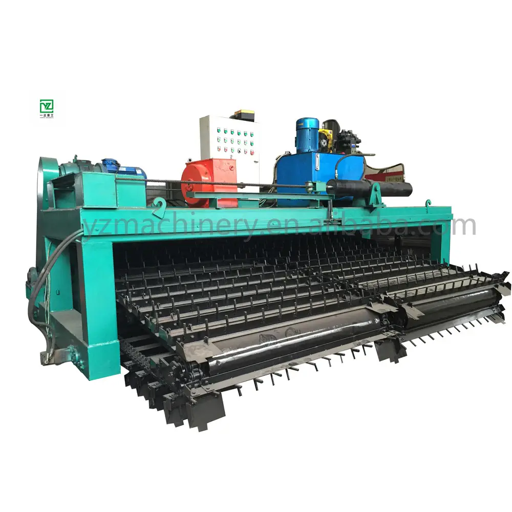 Top selling compost turner machine fertilizer making use fermentation chain plate compost turner