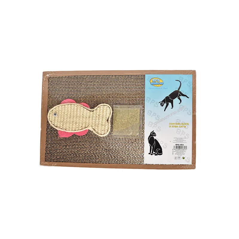 Factory direct wholesale protection sofa claw sharpener wear-resistant natural sisal cat scratcher cat toy