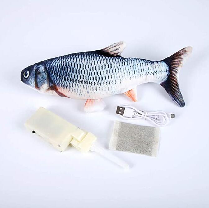 Fish toy stuffed plush catnip fish toy electric fish toy