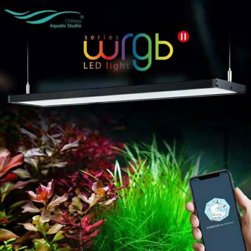 Chihiros WRGB II Модернизированный RGB полный спектр управление через приложение освещение аквариумных растений