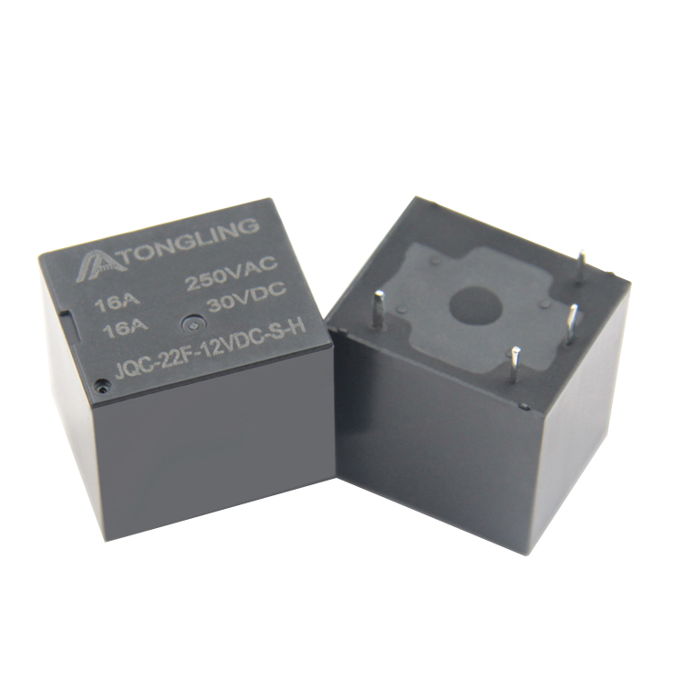 TONGLING JQC-22F SRU 5V 6V 9V 12V 24V 4 Pin 16A Mini Relay Factory Direct Sale