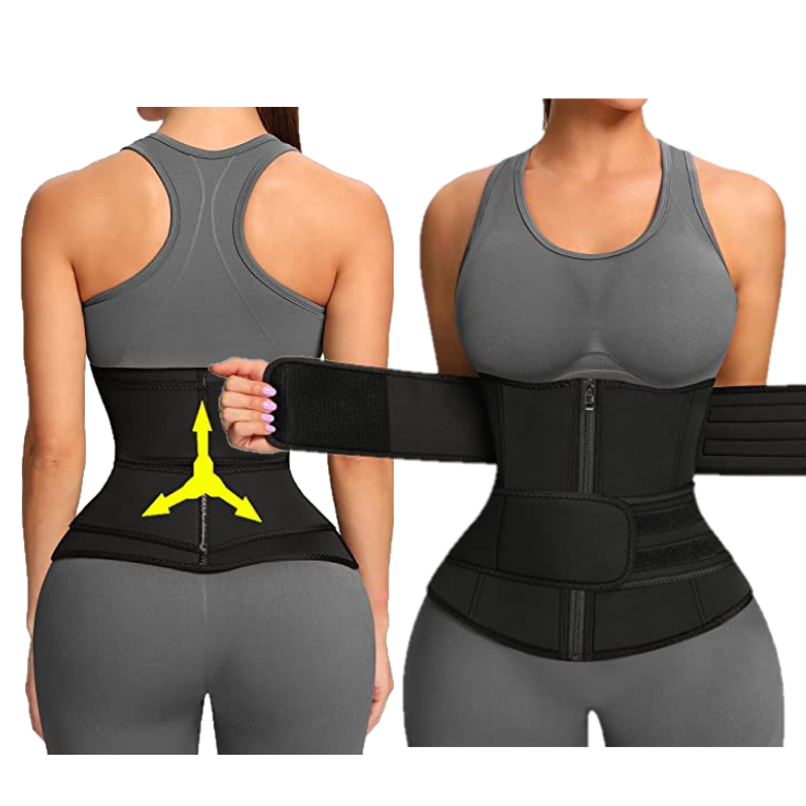 QILONG Women'S Shapers Gaine Femme Entrenador De Cintura Corset Colombien Tummy Wrapping Belt Belly Burner Belt