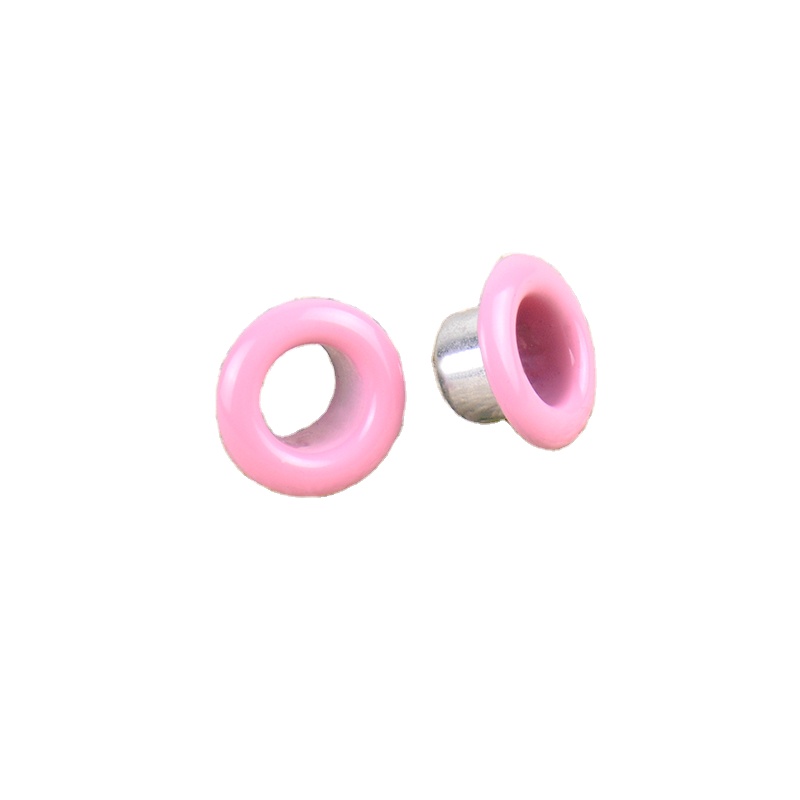 High Quality Pink Eyelet Round Eyelets For Shoes Bag Clothing Leather