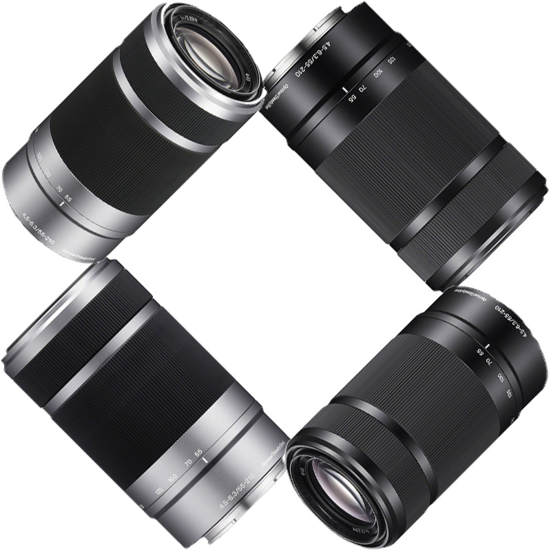 HD 95% новый E байонет объектива 55-210 мм F4.5-6.3 OSS б/у APS-C рамка телефото зум камеры переменным фокусным объектив для S ony цифровой