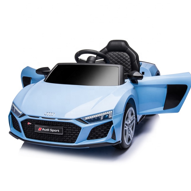 Newsets завод лицензированный Audi R8 Spyder езды на автомобиле игрушки для детей автомобили для детей кататься Электрический 2-местный