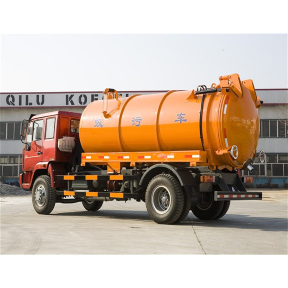 Heavy Duty 10 Wheels Suction Sewage Truck