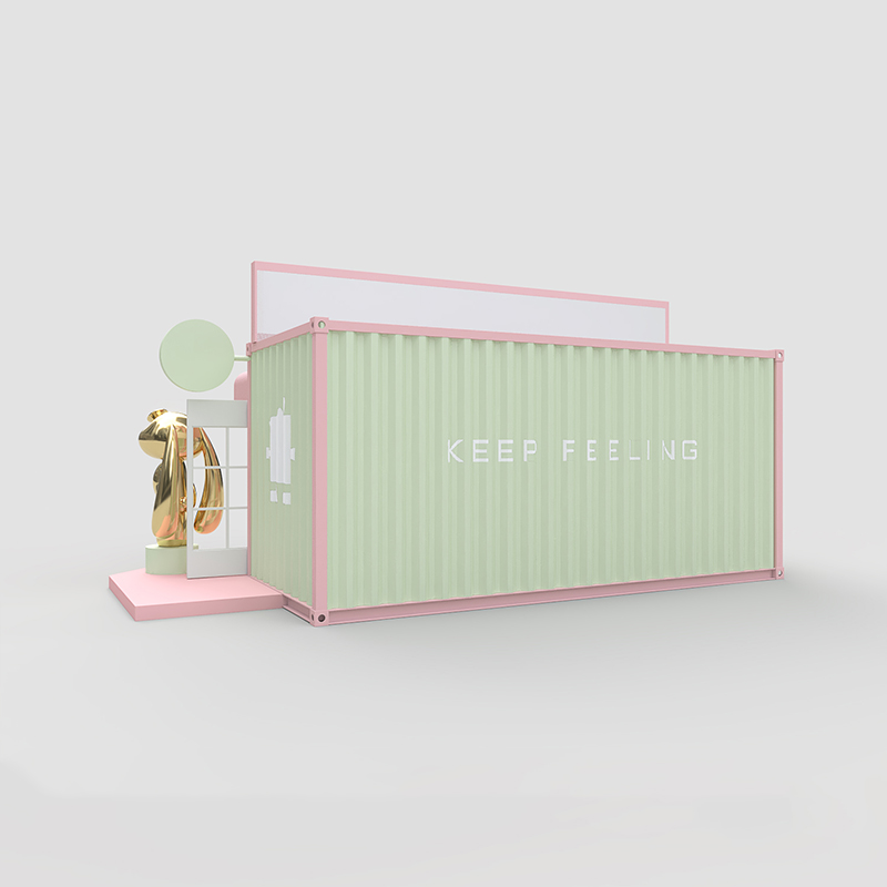 Outdoor Customized Luxury Pop up Shop Good Quality Modern 40 Feet Small Container Retail Shops Shop