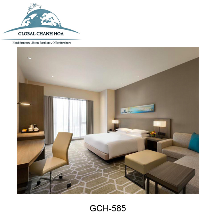 Отель гостевая комната мебель 4-5 Звездочный Отель современной Sheraton стандартной гостиничной мебели