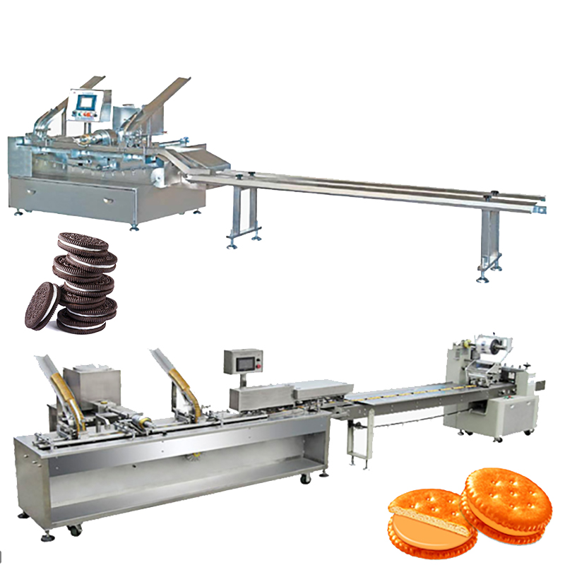 Small Automatic Biscuit Sandwiching Machine
