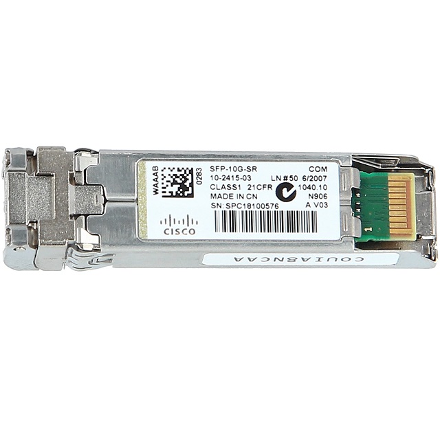 SFP-10G-SR 10GBASE-SR модулем программирования в производственных условиях