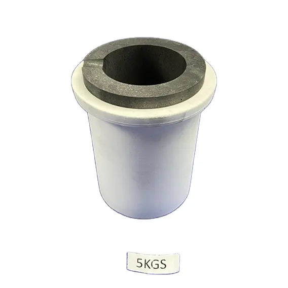 Graphite crucible non-ferrous metal smelting and casting gold