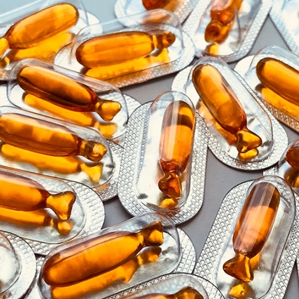 Vegan Algae oil DHA softgel capsule