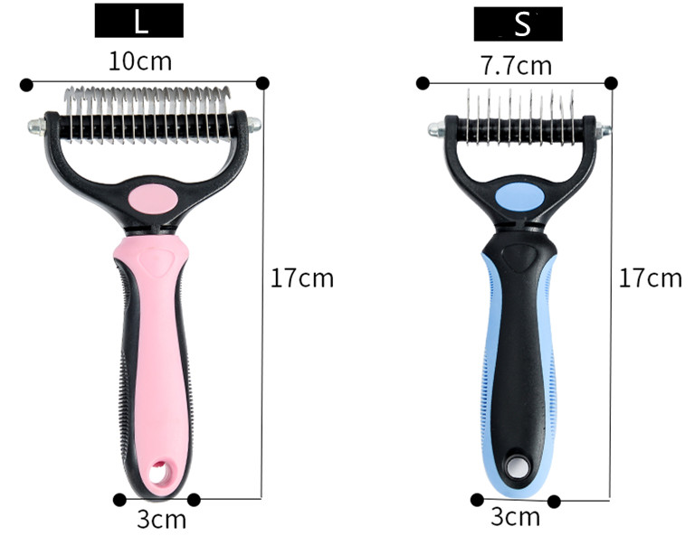 Comb Pet Hair Factory Supply Wholesale Grooming Non-Slip Handle Massage Comb Pet Hair Cat Brush
