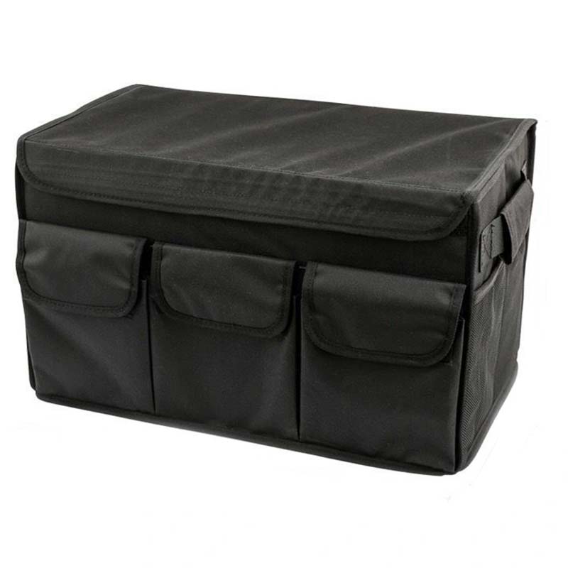 Large folding storage box car trunk multifunctional storage car built-in storage box
