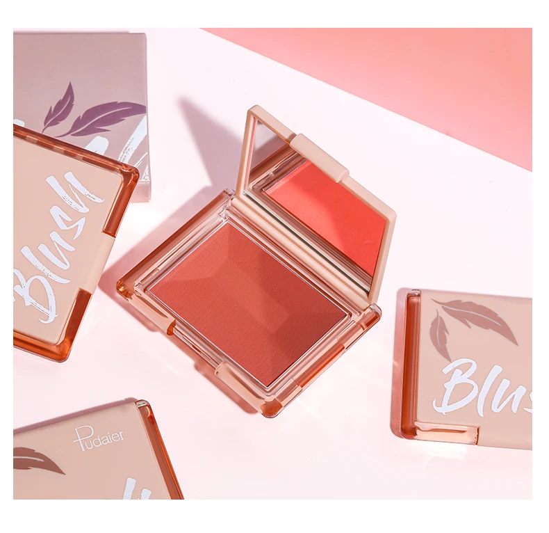 Makeup Palette Beauty Blush Cream Label Pink Waterproof Suit Face Cosmetic Color Feature Liquid