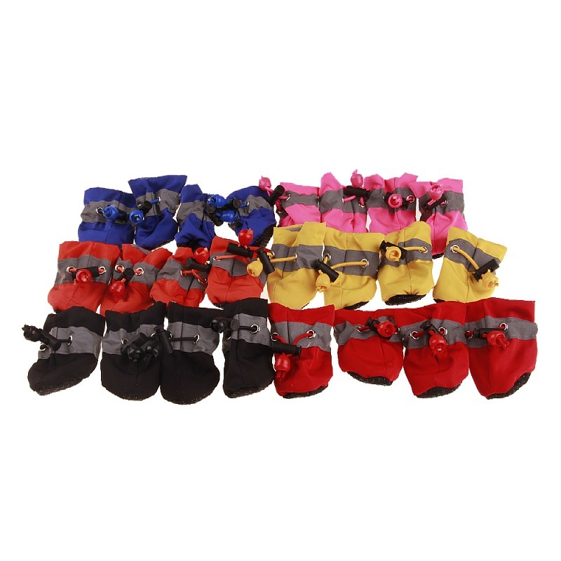 Wholesale Custom Pet Apparel Dog Waterproof Boots Dog Paw Shoes