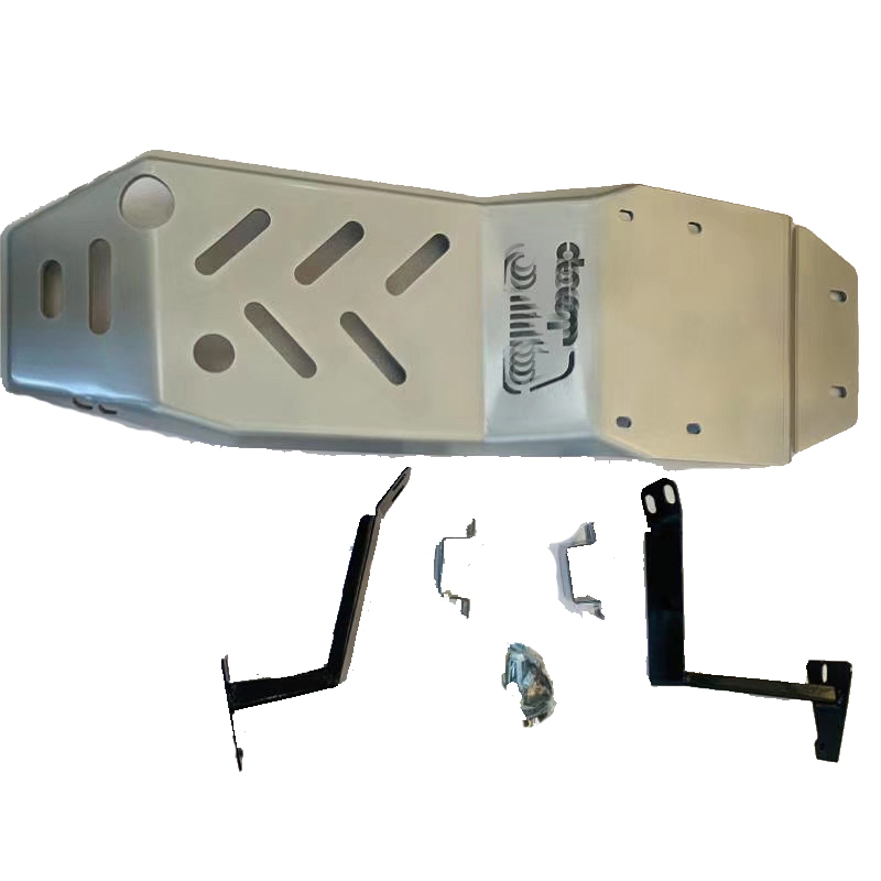 Aluminum Alloy engine guard gearbox chassis cover fit for jeep wrangler JL 2018 2019 2021