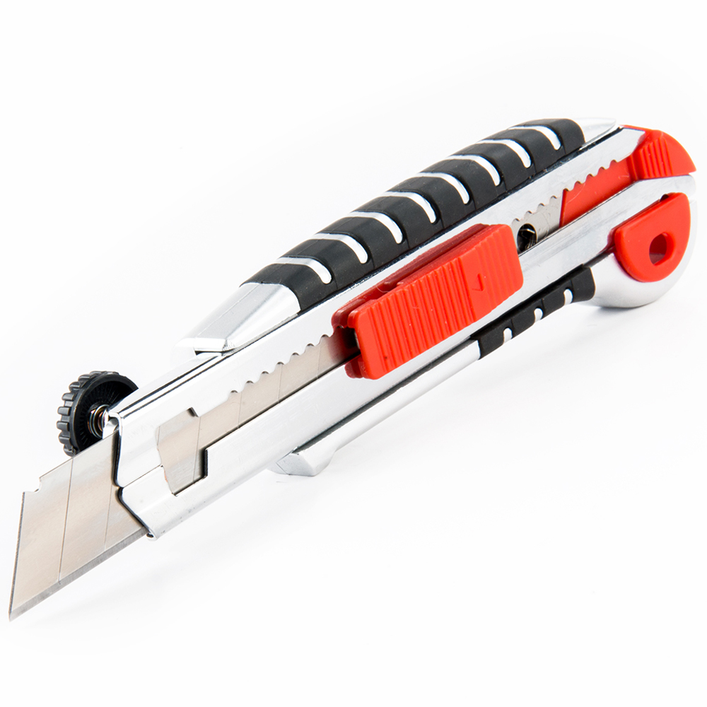 18mm multi function pocket snap off lock retractable blade plastic sliding knife paper art office knife utility cutter knife