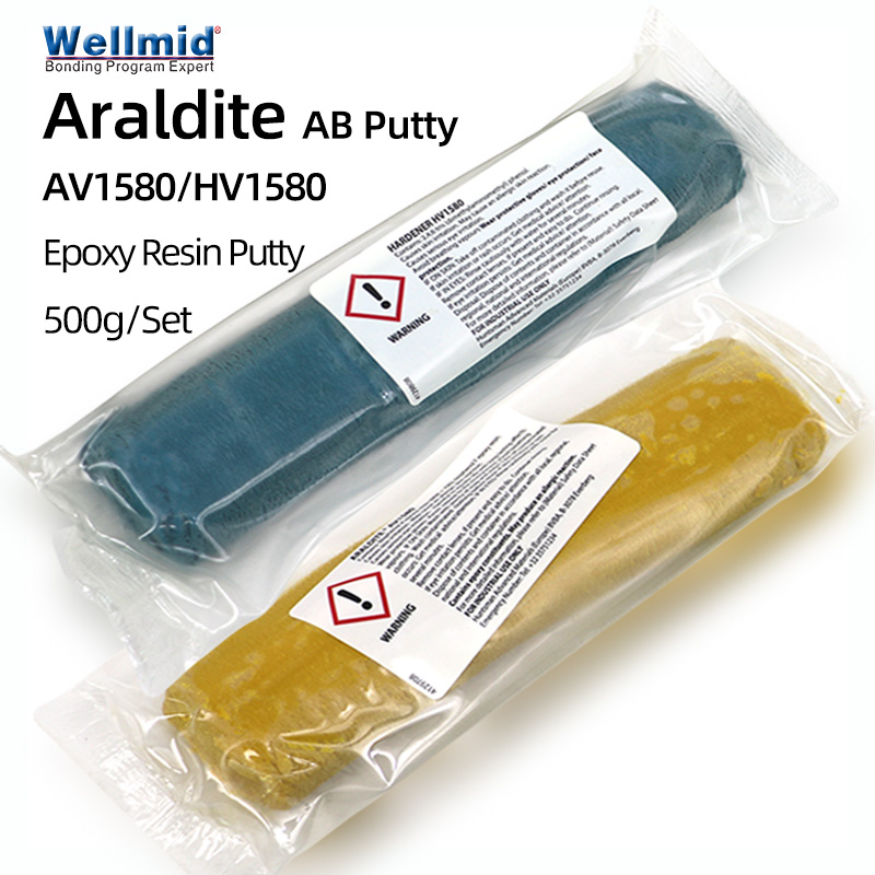 Araldite AV 1580 HV 1580 холодная Установка Две части эпоксидной смолы шпатлевка с отвердителем 15 мин химически стойкая 500 г Охотник AB шпатлевка