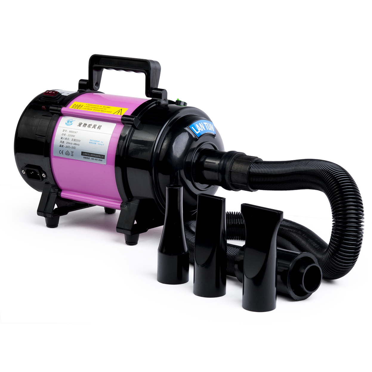 Wholesale manufacturer heating adjustable speed bounce pet hair dryer pet dryer best in show