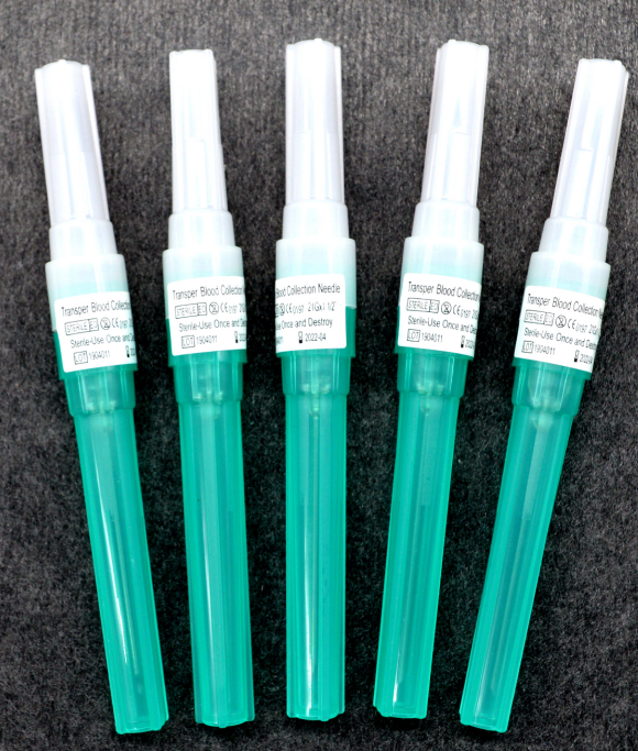 multi-sample flash back needle disposable blood collection needle 18G 20G 21G 22G 23G used with blood collection tubes