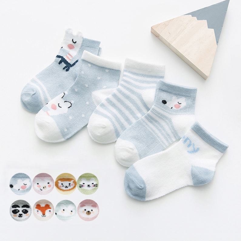 0-2Y Infant Baby Socks Baby Socks for Girls Cotton Mesh Cute Newborn Boy Toddler Socks Baby Clothes Accessories
