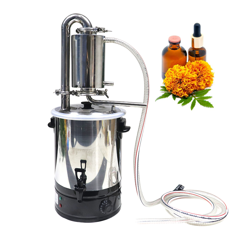 newest home lab use steam distillation extraction essential oil extractor machine kit for extracting essential oil distiller