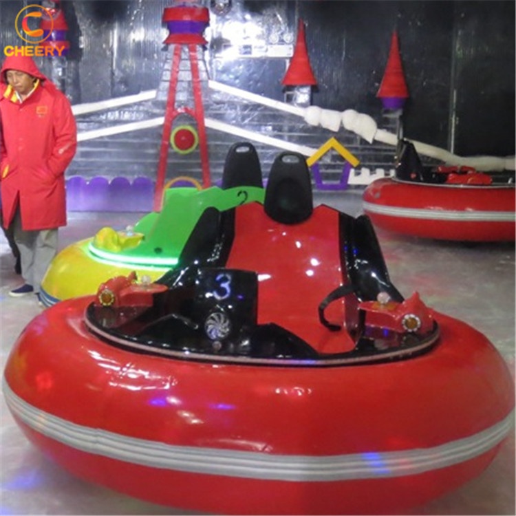 Мобильные портативные фургоны для детей UFO dodgem ручные Круглые Надувные Автомобили-бамперы для льда для продажи