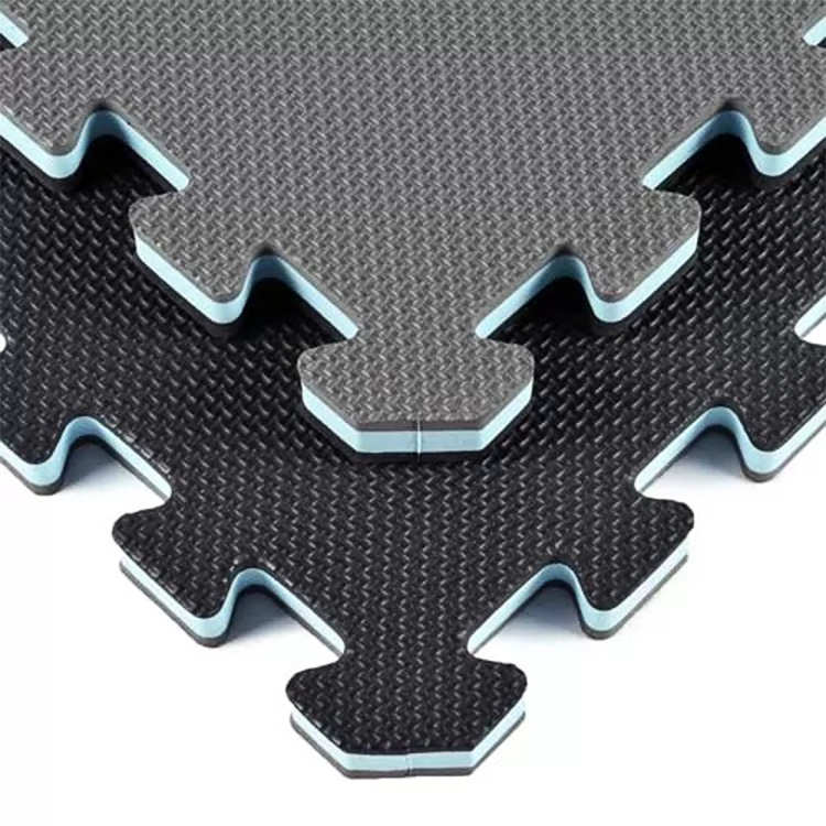 Custom 12x12 Inch Easy Install Home Boxing Ring Rubber Flooring Great for Ground Work and Takedowns