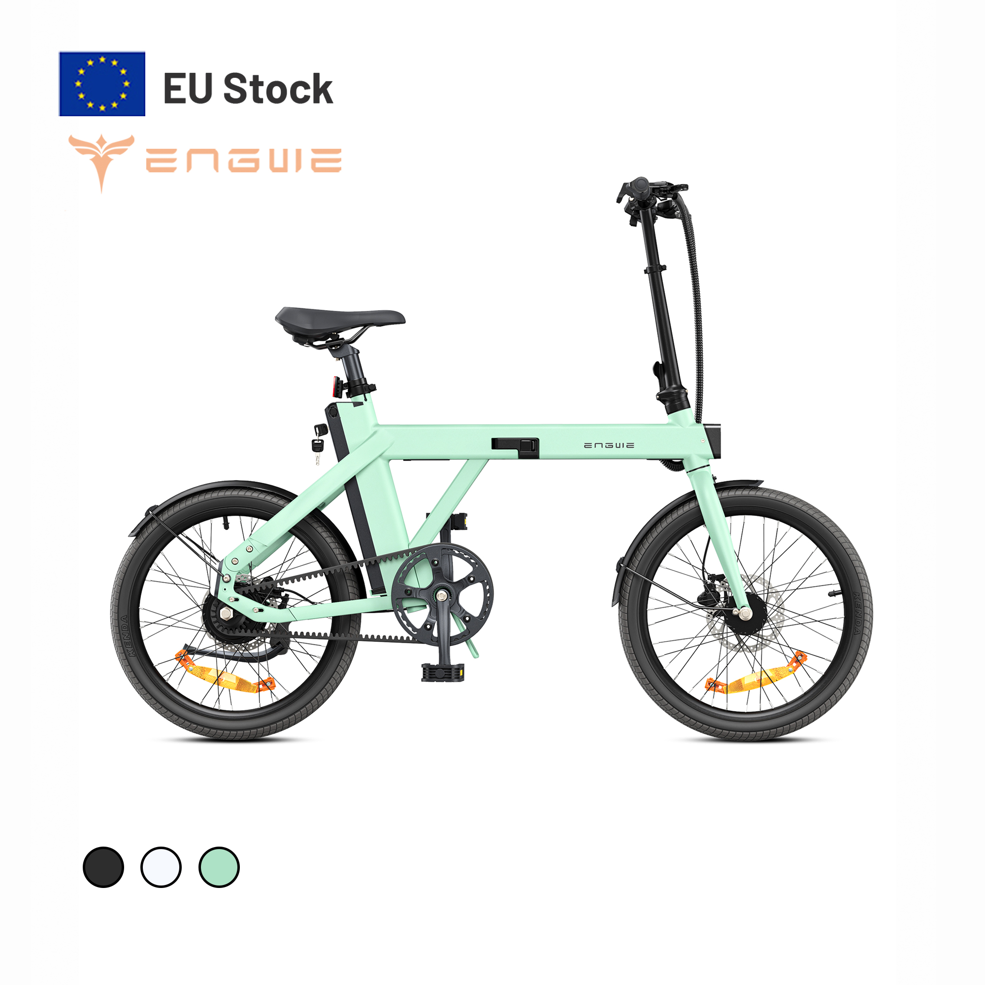 EU Warehouse Dropshipping ENGWE P20 Electric Bicycle 36V 250W Ebike Aluminum Alloy Frame IPX6 Waterproof Electric Bike
