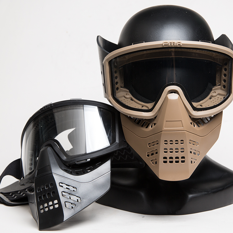 Multi-function Outdoor Sports Protective Gear Military Style Human CS mask tactical mask military Air Gun Full Face Masks