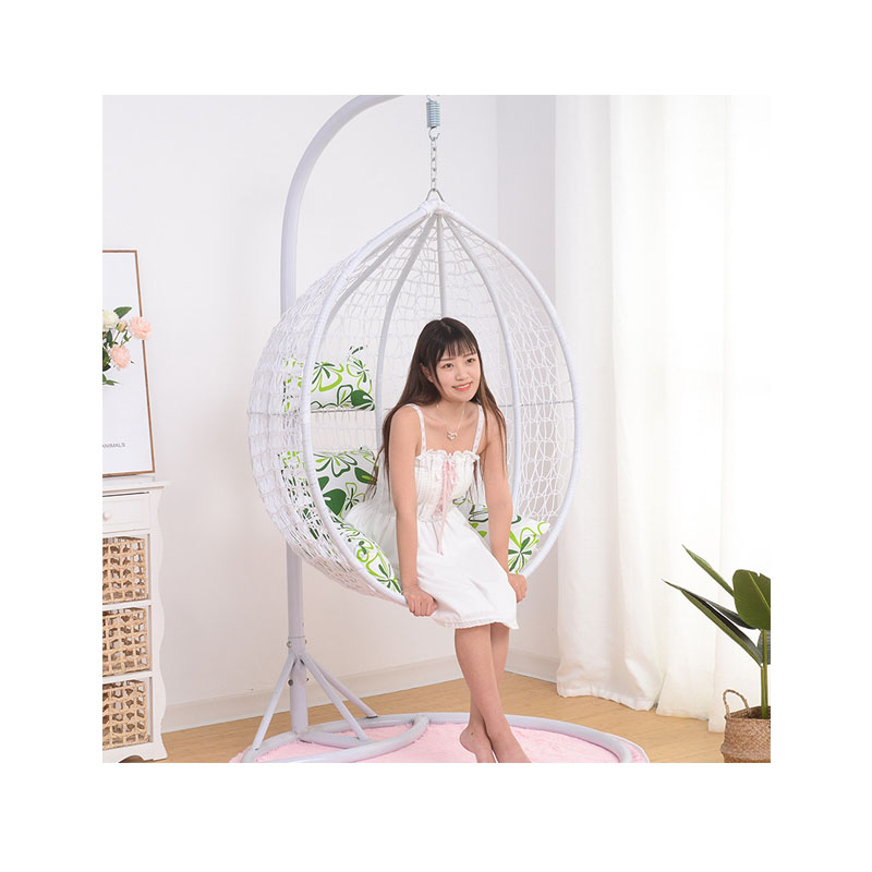 Source manufacturer cheap swing chair garden balcony water drop outdoor courtyard creative wicker chair hanging basket