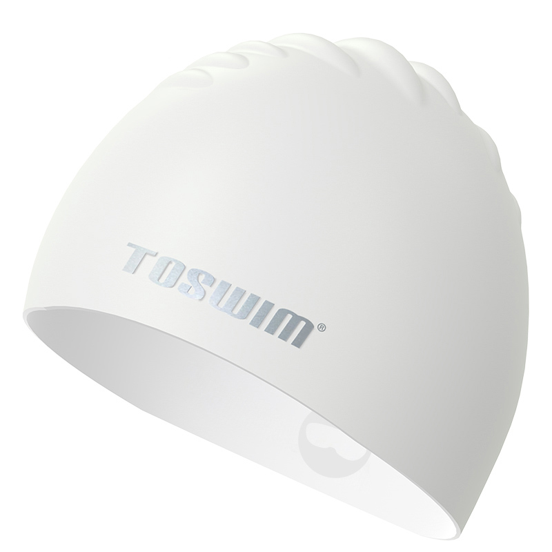 2021 Hot Selling Custom Pure Color Silicone Swim Personalized Swimming Hats