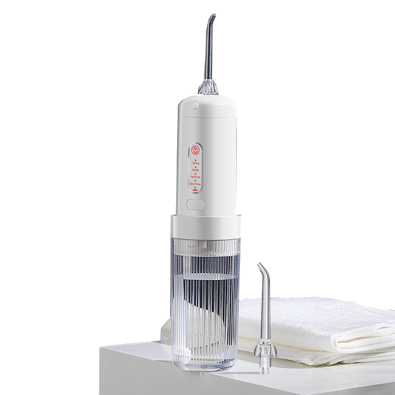 Multifunctional electronic dental water jet floss oral irrigator for teeth cleaner