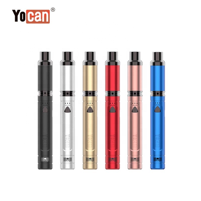 Yocan Armor Variable Voltage Vaporizer Dab Pen 380mAh Vape E-Cigarette With QDC Coils