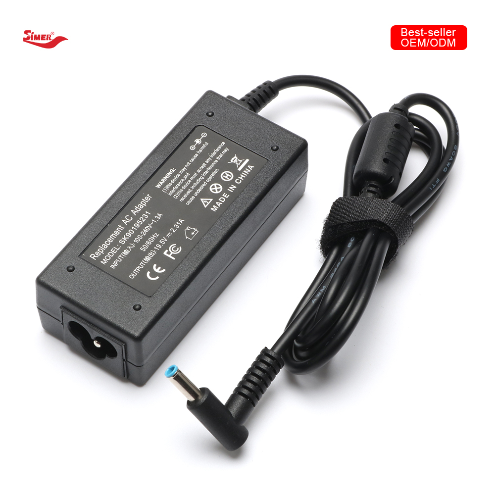 Бестселлер OEM/ODM 45W 19,5 V 2.31A 4,5*3,0 мм настольный адаптер питания для ноутбука HP зарядки